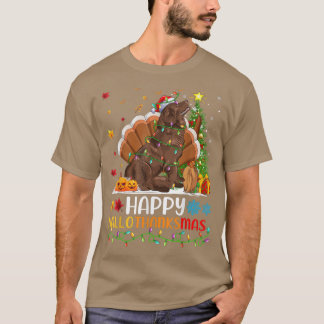 Dog Lover Funny Happy Newfoundland Dog HelloThanks T-Shirt