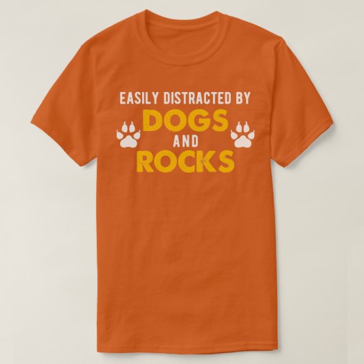 Dog Lover Geology Geologist T-Shirt (Design vorne)