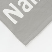 Dog Lover Great Dane Individuelle Name / Nachricht Fleecedecke (Ecke)