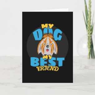 Dog Lover Hogs Süße Tier Cool Funny Gift Idee Karte