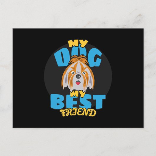 Dog Lover Hogs Süße Tier Cool Funny Gift Idee Postkarte (Vorderseite)