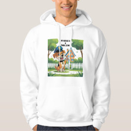 Dog Lover Hoodie - Mein Haus ist eine Bark Zone