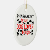 Dog Lover Keramikornament (Rechts)