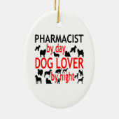 Dog Lover Keramikornament (Hinten)