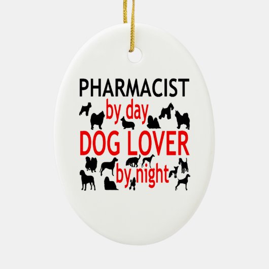 Dog Lover Keramikornament (Hinten)