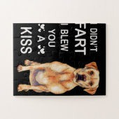 Dog Lover|Labrador ich habe nicht Furz, dass ich d Puzzle (Horizontal)