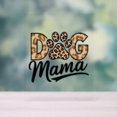 Dog Lover Leopard Printpaw Acrylschild (Neutral)
