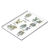 Dog Lover Notebook 6,50" x 8,75" Notizblock (Linke Seite)