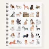 Dog Lover-Notebook Notizblock (Vorderseite)