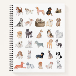 Dog Lover-Notebook Notizblock