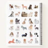 Dog Lover-Notebook Notizblock (Rückseite)