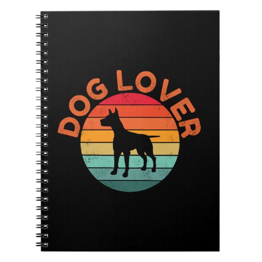 DOG LOVER NOTIZBLOCK (Vorderseite)
