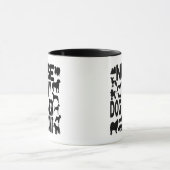 Dog Lover Nurse Tasse (Zentrum)