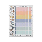 Dog Lover Open Dated Desk Calendar Notepad Notizblock (Rotiert)