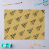 Dog Lover Paw Print Christmas Tree 6 Seidenpapier (Basteln)