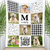 Dog Lover Personalisiert Foto Collage Einzigartige Fleecedecke