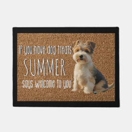 Dog Lover Personalized Biewer Terrier Name Doormat Fußmatte