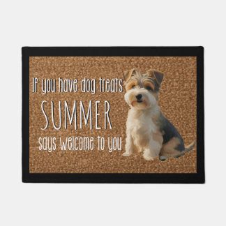 Dog Lover Personalized Biewer Terrier Name Doormat Fußmatte