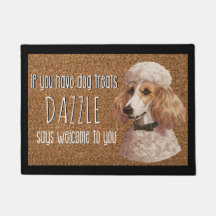 Dog Lover Personalized Poodle Dog Name