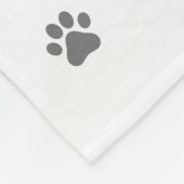 Dog Lover Pet Photo Collage Fleecedecke (Ecke)