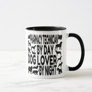 Dog Lover Pharmacy Technician Tasse