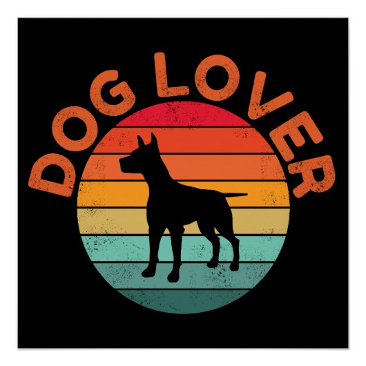 DOG LOVER POSTER (Vorderseite)