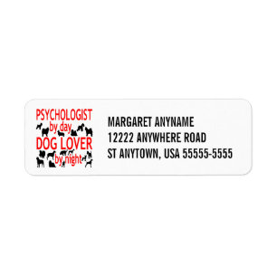 Dog Lover Psychologe in Red