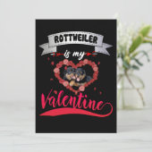 Dog Lover Rottweiler | Is Ankündigung (Stehend Vorderseite)