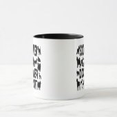 Dog Lover Sozialarbeiter Tasse (Zentrum)