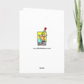 Dog Lover Spaß Funny Greeting Card Karte (Rückseite)