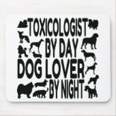 Dog Lover Toxicologin Mousepad (Vorne)