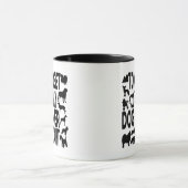 Dog Lover Toxicologin Tasse (Zentrum)