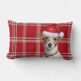 Dog Lover Weihnachts-Jack Russell und Holiday Kari Lendenkissen