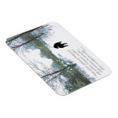 Dog Lover Zitat - Der beste Freund des Menschen -  Magnet (Rechte Seite)