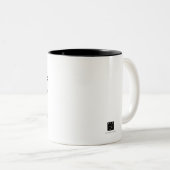 DOG LOVER ZWEIFARBIGE TASSE (VorderseiteRechts)