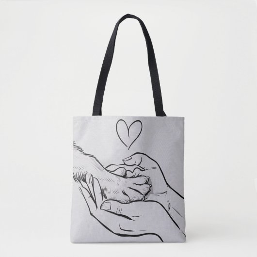 Dog Lovers / Amantes de cães  Tasche (Vorderseite)