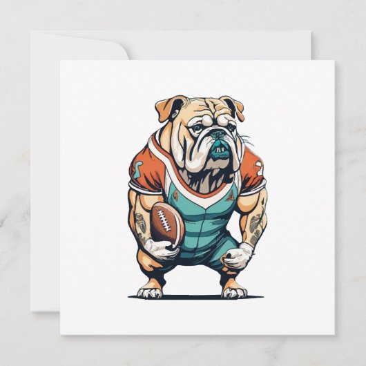 Dog Lovers Basketball Player Einladung (Vorderseite)