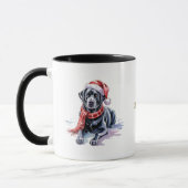 Dog Lovers Christmas Coffee Mug/Labrador Tasse (Links)