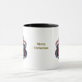 Dog Lovers Christmas Coffee Mug Tasse (Zentrum)
