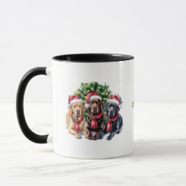Dog Lovers Christmas Coffee Mug Tasse