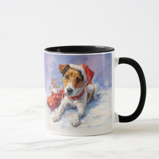 Dog Lovers Christmas Coffee Mug Tasse (Rechts)