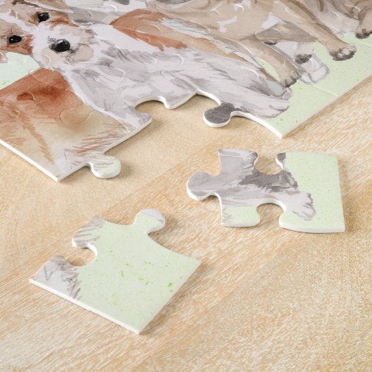 Dog Lovers Fun Personal Jigsaw Puzzle (Seite)