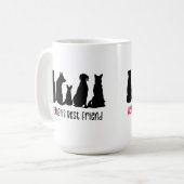 Dog Lover's Kaffeetasse (Vorderseite Links)