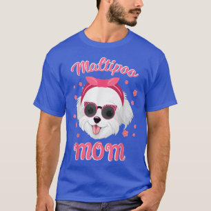 Dog Lovers Maltipoo Mama Fur Mama 75 T-Shirt