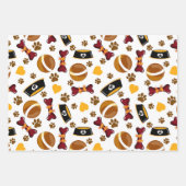 Dog Lovers Muster Geschenkpapier Set (Vorderseite 3)