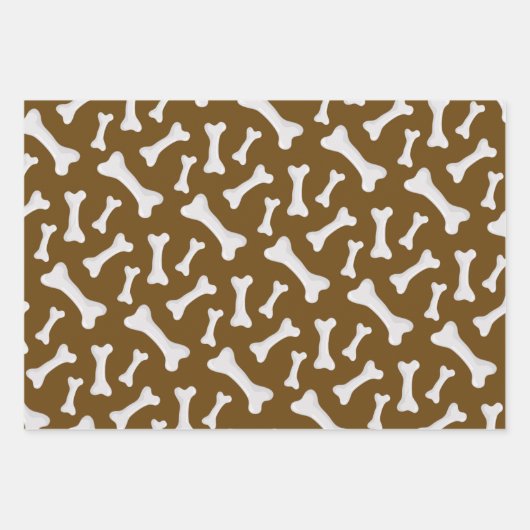 Dog Lovers Muster Geschenkpapier Set (Vorderseite 2)