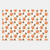 Dog Lovers Muster Geschenkpapier Set (Vorderseite)