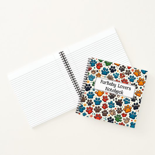 Dog Lover's Spiral-Notebook Notizblock (Innenseite)
