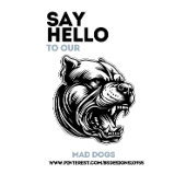 Dog-Loving Dad  Golf Head Cover Golf Headcover