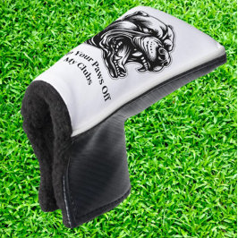 Dog-Loving Dad  Golf Head Cover Golf Headcover